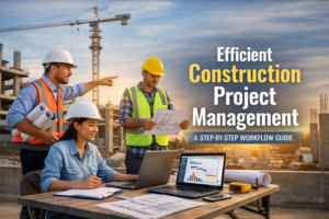 A Step-by-Step Workflow for Managing Construction Projects Efficiently